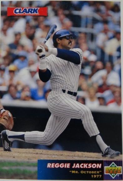 Reggie Jackson card